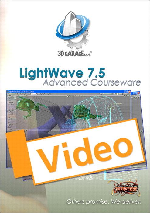 LightWave 7.5 Advanced Courseware, Streaming Video