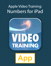 Video Training for Numbers for iPad, Universal iOS App, All Episodes