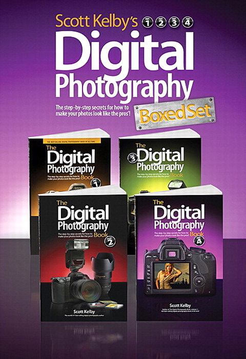 Scott Kelby's Digital Photography Boxed Set, Parts 1, 2, 3, and 4