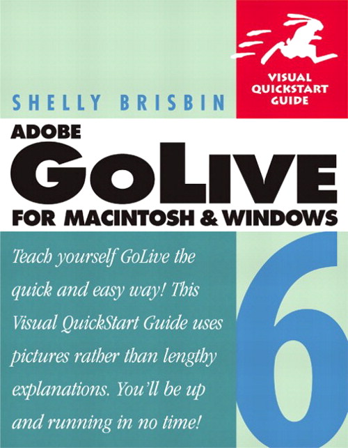 Изображение книги Adobe GoLive 6 for Macintosh and Windows Visual