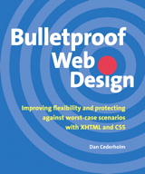 photo of 'Bulletproof Web Design: Improving flexibility and protecting against worst-case scenarios with XHTML and CSS'