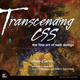 photo of 'transcending CSS: the fine art of web design'