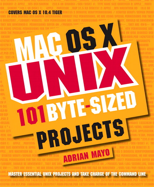 Mac OS X Unix 101 Byte-Sized Projects