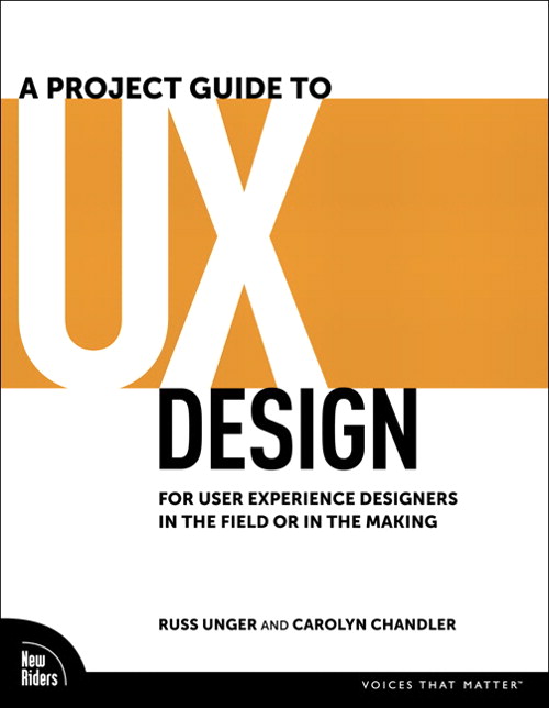 A Project Guide to UX Design (book cover)