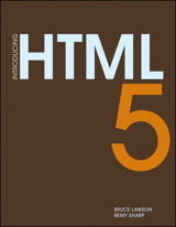 [Cover image of Introducing HTML5.] 