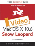 Mac OS X 10.6 Snow Leopard: Video QuickStart Guide, Online Video