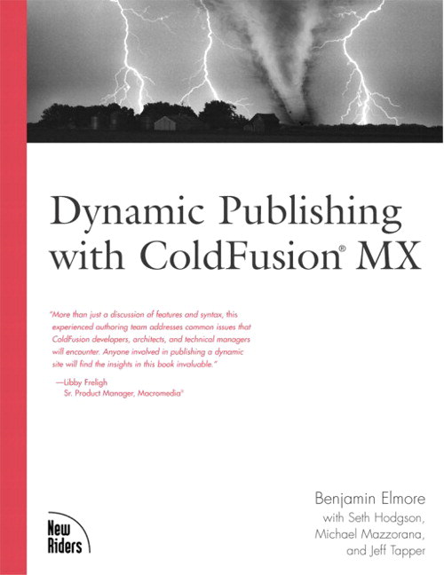 Dynamic Publishing with ColdFusion MX