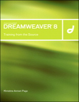 Macromedia Dreamweaver 8: Training from the Source