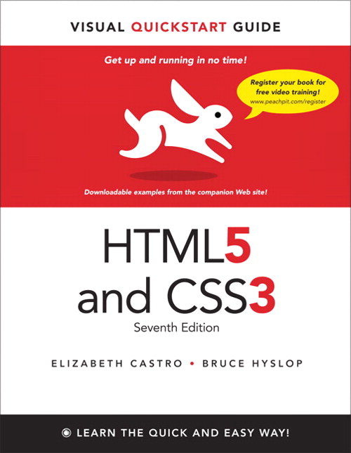 HTML5: Visual QuickStart Guide, 7th Edition