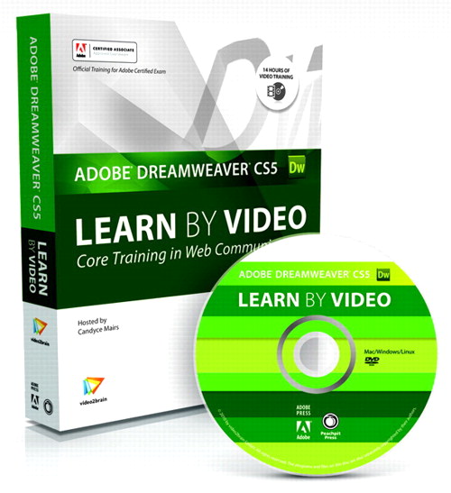 Learn Adobe Dreamweaver CS5 by Video: Core Training in Web Communication