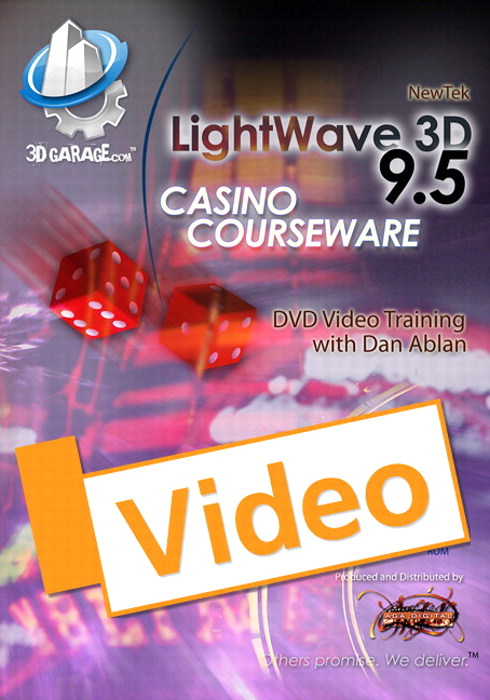 LightWave 3D, v9.6 Casino Courseware, Streaming Video