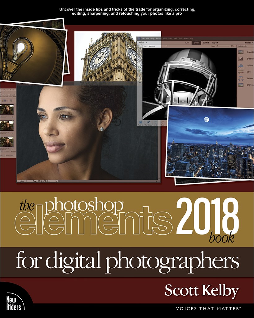 The Photoshop Elements 2018 Book for Digital Photographers