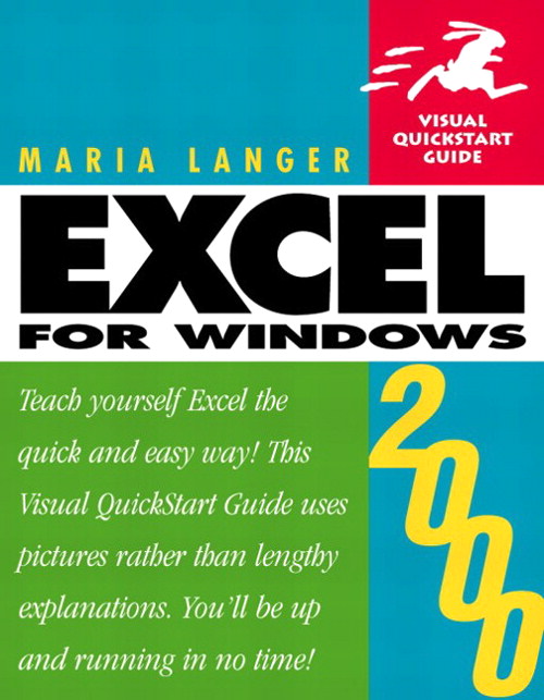 Excel 2000 for Windows: Visual QuickStart Guide