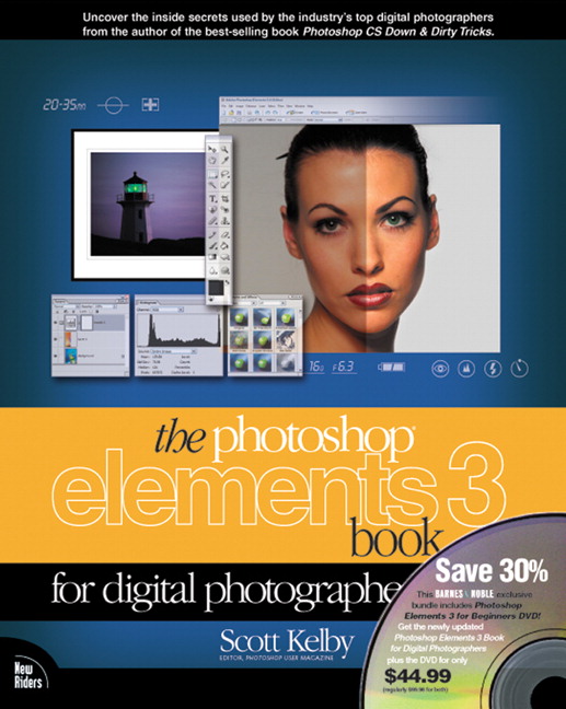 Photoshop Elements 3 Book for Digital Photographers, Special Barnes & Noble Edition DVD Bundle