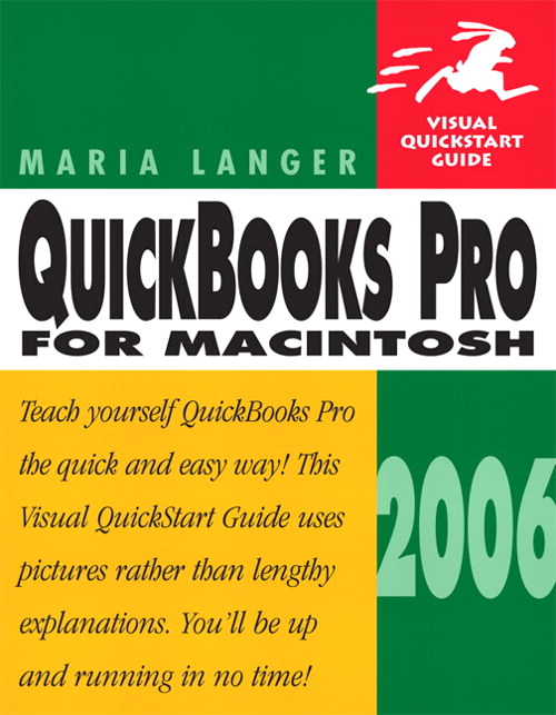 QuickBooks Pro 2006 for Macintosh: Visual QuickStart Guide