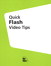 Quick Flash MX 2004 Video Tips
