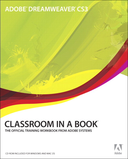 Adobe Dreamweaver CS3 Classroom in a Book