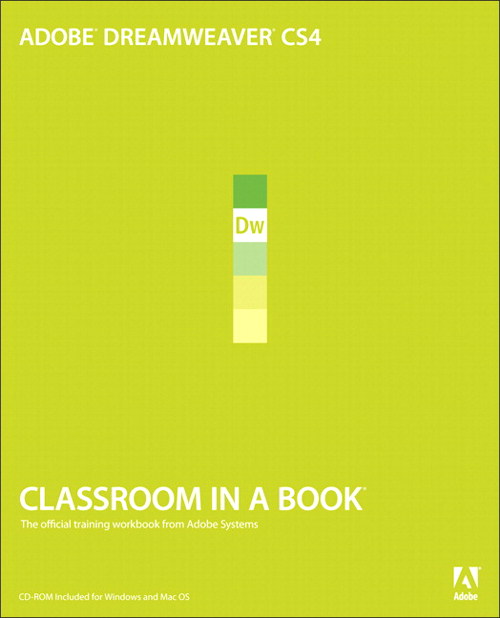 Adobe Dreamweaver CS4 Classroom in a Book