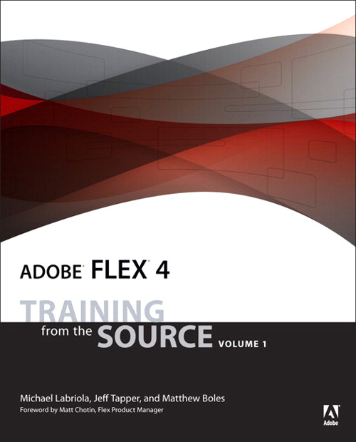 Adobe Flex 4: Training from the Source, Volume 1