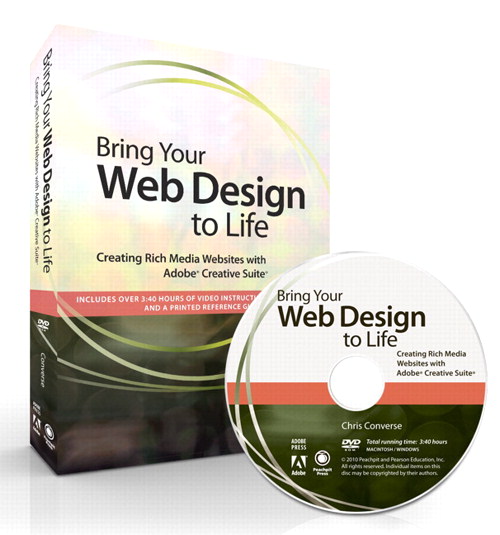 Bring Your Web Design to Life: Creating Rich Media Websites with Adobe Creative Suite, Safari Video