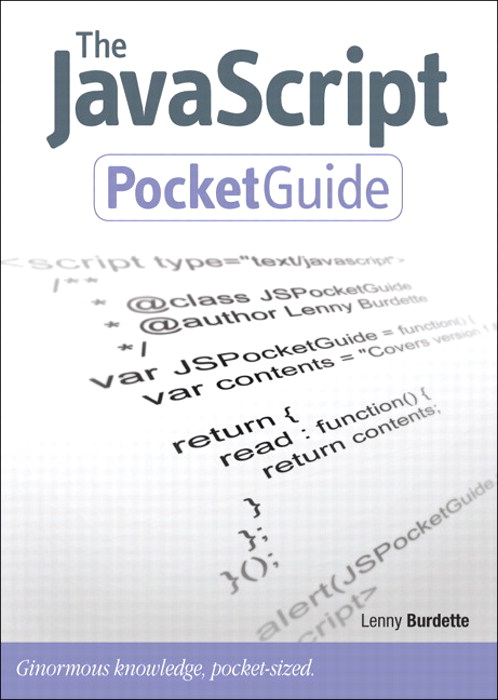 JavaScript Pocket Guide, The