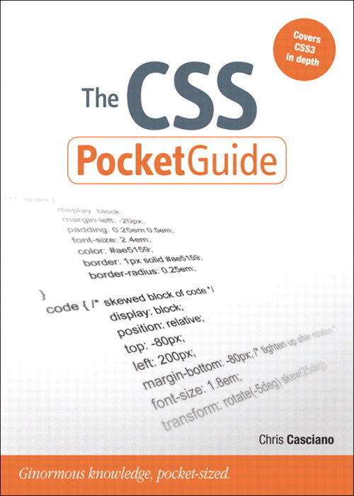 CSS Pocket Guide, The