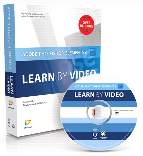 Adobe Photoshop Elements 9: Learn by Video | Peachpit