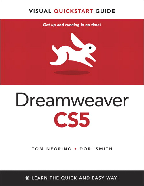 Dreamweaver CS5 for Windows and Macintosh: Visual QuickStart Guide