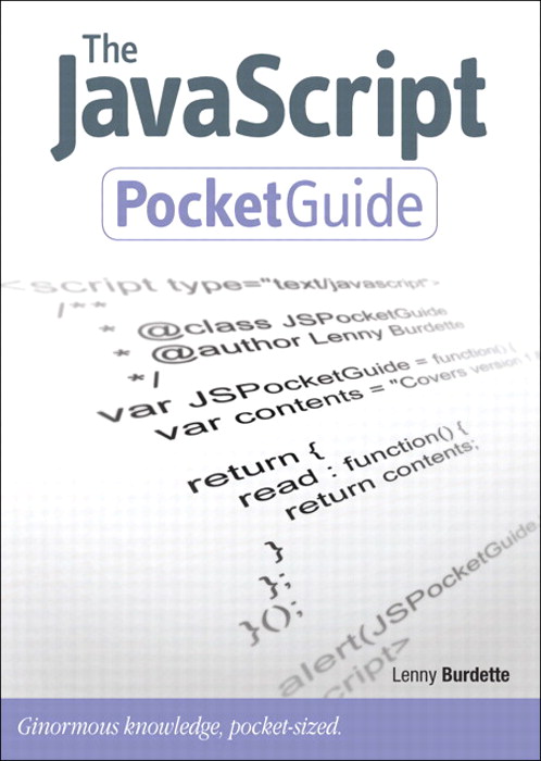 JavaScript Pocket Guide, The