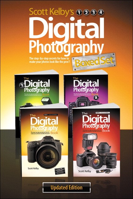 Scott Kelby's Digital Photography Boxed Set, Parts 1, 2, 3, and 4, Updated Edition