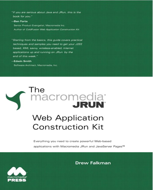 JRun Web Application Construction Kit