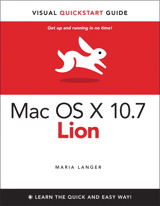 Mac OS X Lion: Visual QuickStart Guide