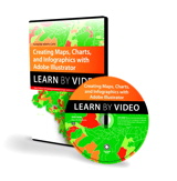 Creating Maps, Charts, and Infographics with Adobe Illustrator: Learn by Video