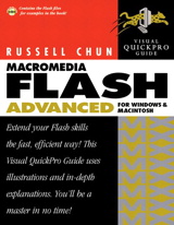 Macromedia Flash MX Advanced for Windows and Macintosh: Visual QuickPro Guide