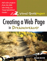 Creating a Web Page in Dreamweaver: Visual QuickProject Guide