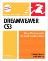 Dreamweaver CS3 for Windows and Macintosh: Visual QuickStart Guide