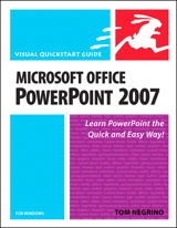 Microsoft Office PowerPoint 2007 for Windows: Visual QuickStart Guide