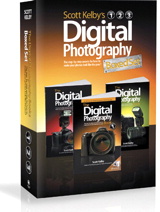 Scott Kelby's Digital Photography Boxed Set, Volumes 1, 2, and 3