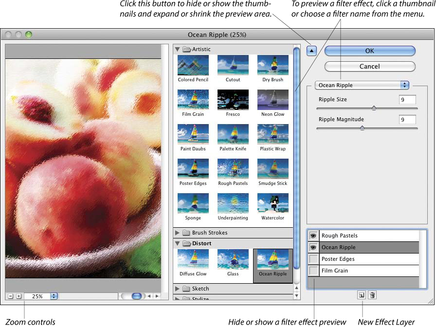 Haat slank Vijfde How to Use Filters in Photoshop CS6 | Applying filters | Peachpit